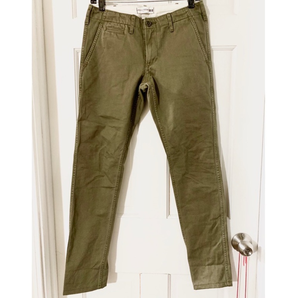 UNIQLO khaki chino ines de la fressange size 0